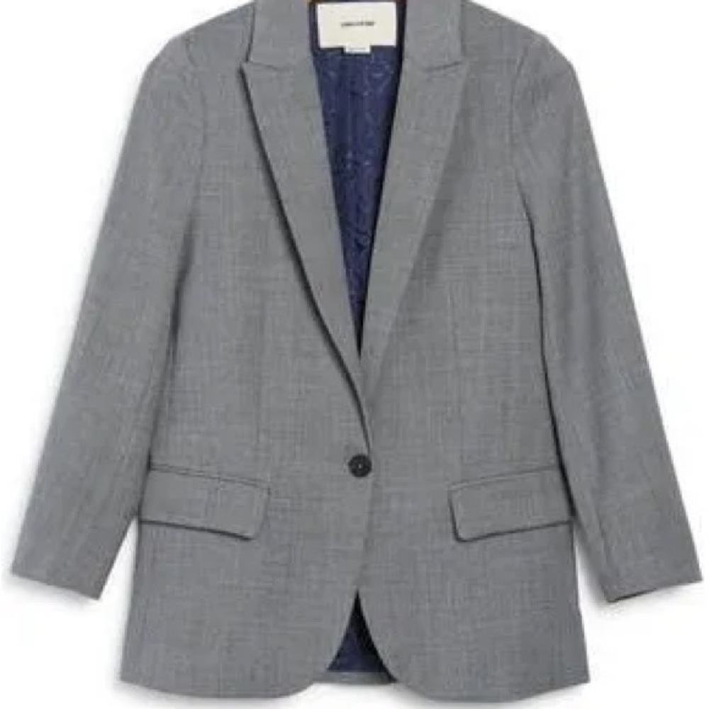 ZADIG & VOLTAIRE ARMOUR stunner blazer 38